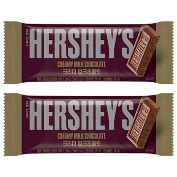 HERSHEY'S 好時 牛奶巧克力片  100g  2片
