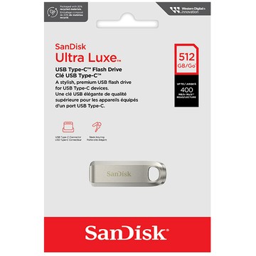SanDisk 512G 512GB CZ75 Ultra Luxe Type-C SDCZ75-512G 400MB/s USB 3.2 隨身碟