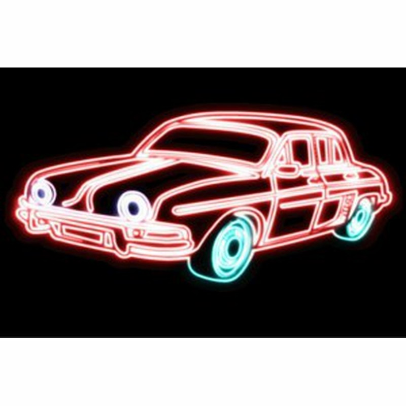 ネオン 車 73 くるま クルマ カー Car 自動車 ディーラー 旧車 アメ車 外車 ネオンライト 電飾 通販 Lineポイント最大1 0 Get Lineショッピング