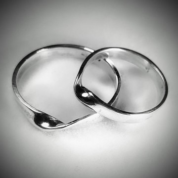 【Captain Flint銀飾】莫比烏斯 925純銀戒指 手工訂製 無盡之環