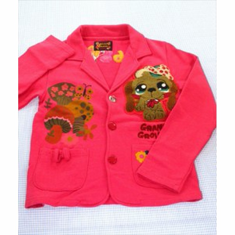 グラグラ Grand Ground ジャケット 140cm ピンク系 犬 アウター キッズ ジュニア 女の子 子供服 通販 中古 通販 Lineポイント最大1 0 Get Lineショッピング