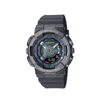 G-SHOCK 精巧纖薄金屬外殼3D錶盤雙顯錶