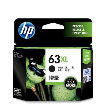 【史代新文具】HP 惠普 F6U64AA NO.63XL 黑色 原廠墨水匣