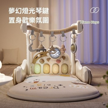 嬰兒健力架 寶寶腳踏鋼琴健身架 學步車0一1歲 3個月6益智早教 新生幼兒玩具 早教 幼兒 寶寶玩具 嬰兒學步車