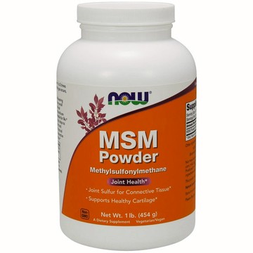 M.S.M Powder 1 lb by Now Foods