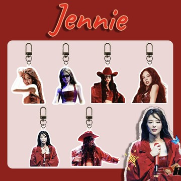 ⭐原創自製⭐JENNIE珍妮 科切拉舞台钥匙扣 周边自制亚克力挂件包包配饰金智妮