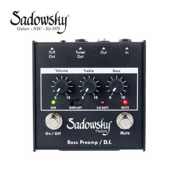 Sadowsky SBP-1 Bass Preamp / DI 前級效果器
