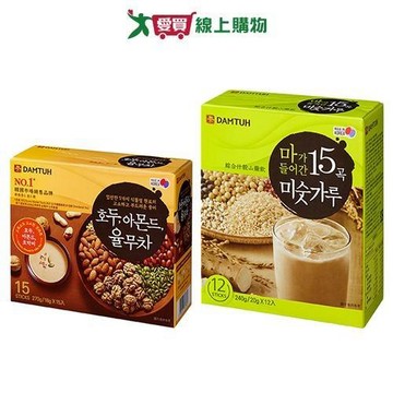 丹特沖泡飲品系列(核桃杏仁薏仁飲/綜合什穀山藥飲)(12-15入/盒)【愛買】