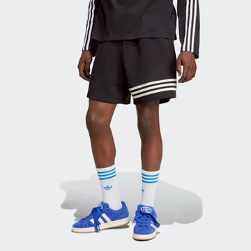 ADIDAS 短褲 NEU C SHO 黑色 三線 休閒 運動褲 男 IW0974