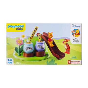 Playmobil 摩比人 1.2.3迪士尼系列 小熊維尼-公園 維尼&跳跳虎  1盒