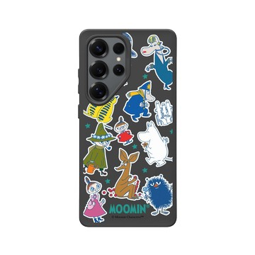 Galaxy S25 Ultra SolidSuit 黑 - Moomin - Moomin角色大集合
