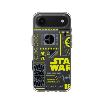 iPhone Air Clear Case（相機按鈕） 透明 - 迪士尼-星際大戰 Star Wars - 死星-潮流系列