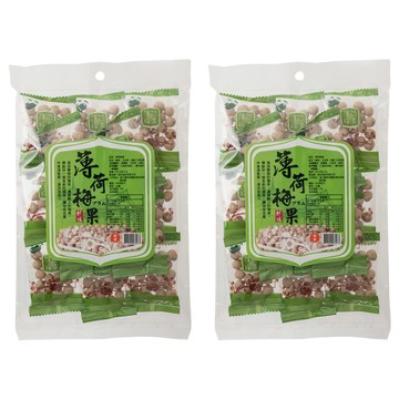 彤旺食品 薄荷梅果 195g/1袋  2袋