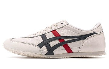 ONITSUKA TIGER MACHU RACER CREAM BLACK RED