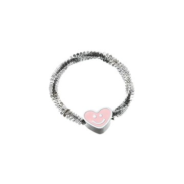 [韓國] [鋼飾] 快樂圈圈戒指 / 3色 / Happy Circle Ring