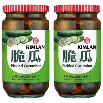 KIMLAN 金蘭 脆瓜  396g  2罐