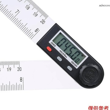 數顯角度尺 量角器+尺子二合一 0-200mm 不帶電池出貨