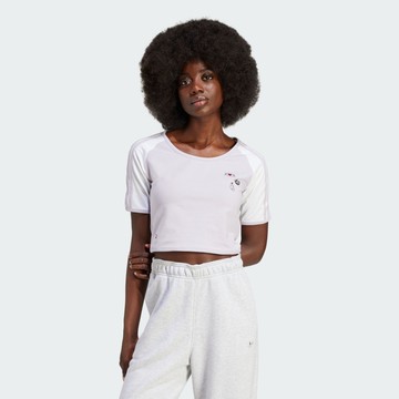 adidas DISNEY 米奇 短版短袖上衣 T恤 女 - Originals IY2269 官方直營