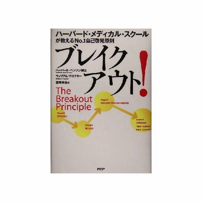 ブレイクアウト ハーバード メディカル スクールが教えるｎｏ １自己啓発原則 ハーバートベンソン 著者 ウィリアムプロクター 著者 宮崎伸治 訳者 通販 Lineポイント最大0 5 Get Lineショッピング