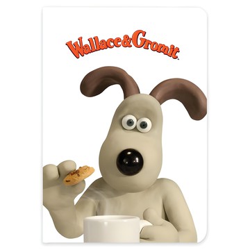 PINKFOOT 華理士與格羅米特萬年日記本  126 x 186 毫米  1個  白色