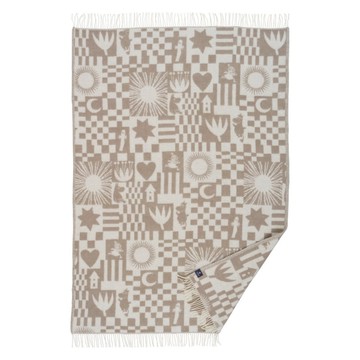 純羊毛被毯—Moomin Play (2色可選) 灰