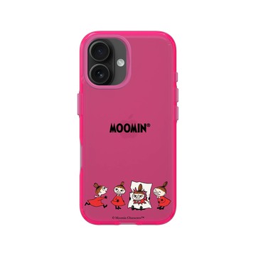 iPhone 16 Clear 粉漾桃 - Moomin - 小美Little My