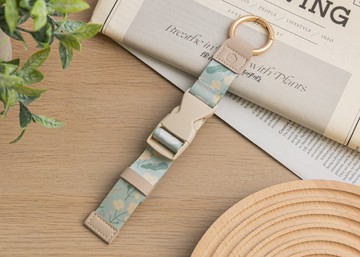 【抹茶冬之嵐-花漾行李掛帶】行李掛環 / 旅行配件