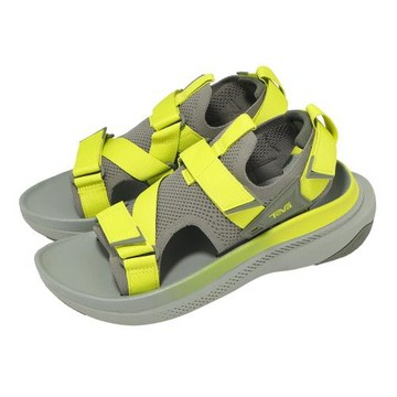 Teva 戶外涼鞋 M Aventrail 男鞋 芥末黃 越野 緩衝 針織 魔鬼氈 1156150DPH