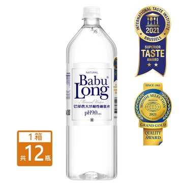 巴部農天然鹼性水 1250ML (12入/每箱)