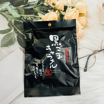 潼漾小舖 日本 日邦 黑芝麻牛奶風味糖 130g 黑芝麻牛奶糖 黑芝麻糖