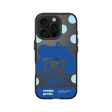 iPhone 16 Pro Clear 酷墨灰 - OSAMU GOODS - 大圓點系列-Betty