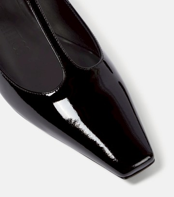 The Attico Juno leather ballet flats