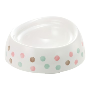 Richell 利其爾 犬用便利餐碗 SS 淺型  1個  白色