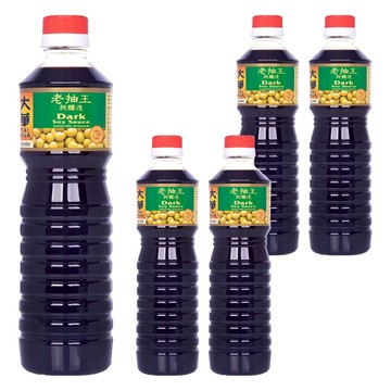 大華醬油 特級純釀造醬油 老抽  640ml  5瓶