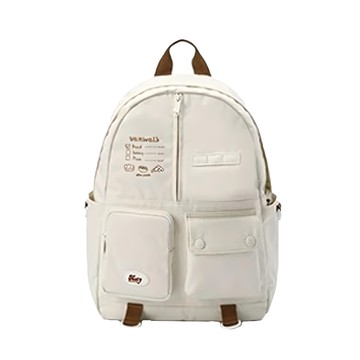 Vanwalk 出走 可愛零錢包造型後背包 V2526 500g  奶油白  29 x 12 x 39cm