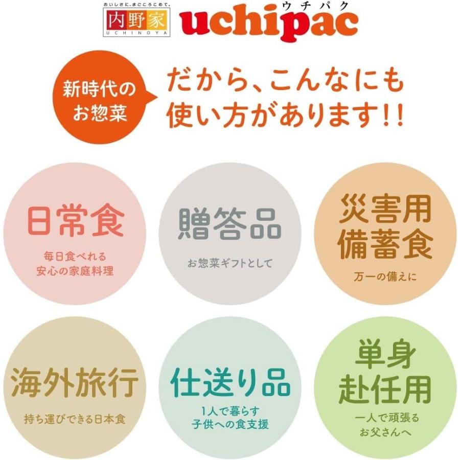 人気シリーズ お惣菜詰め合わせ  uchipac レトルトおかず 13品目 セットA ギフト 国産野菜使用 保存料 着色料 無添加 常温保存 賞味期限 1年 非常食 手土産 贈り