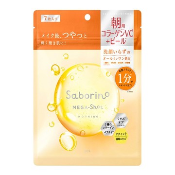 BCL_Saborino早安面膜_瞬采淨透7枚