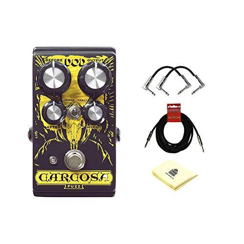 DOD Carcosa Fuzz Effect Pedal w  Cloth and Cables