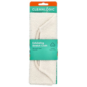 Cleanlogic, 可持續，彈性搓澡布，1 件