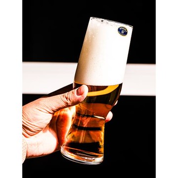 捷克BOHEMIA水晶玻璃超薄啤酒杯精釀比爾森杯小麥杯果汁杯水杯