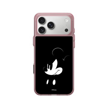 iPhone 17 Pro Max Clear (相機按鈕) 晶醺玫 - 迪士尼-米奇 Mickey - 米奇黑設計