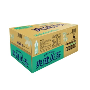 原萃/冷萃 【爽健美茶】寶特瓶535mlx24入/箱(無糖)