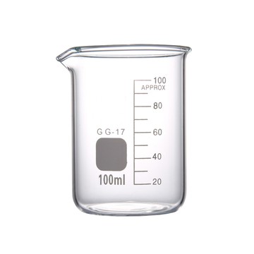 其它工具 耐熱燒杯 玻璃燒杯100ml 加厚型燒杯 寬口燒杯 實驗器材 刻度玻璃杯 量杯 耐熱玻璃 低型燒杯 550-GCL100