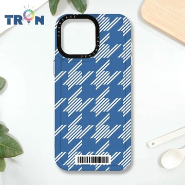 TRON IPHONE 16 PRO MAX 條紋千鳥紋 防摔 MAGSAFE 磁吸 太空載具殼 透黑 手機殼