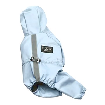 cheepet 趣派寵物 狗貓透氣戶外雨衣防寒衝鋒機能衣  S  藍色  1件