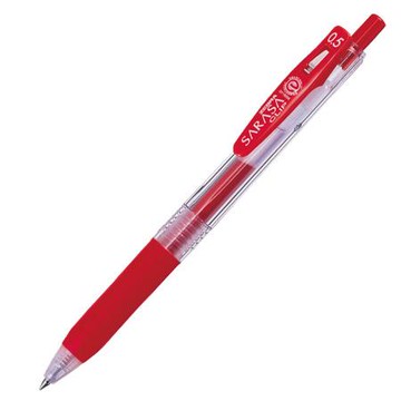斑馬ZEBRA SARASA CLIP環保鋼珠筆/JJS15-R/紅/0.4mm