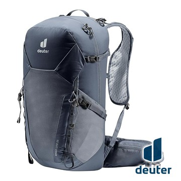 【德國 deuter】SPEED LITE超輕量旅遊背包25L『黑』3410422 戶外 露營 登山 健行 休閒 時尚 出國 旅遊 背包