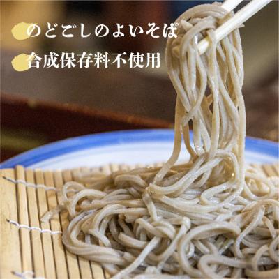 ふるさと納税 飛騨市 生そば 8食セットつゆ付