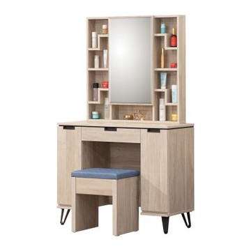 唯熙傢俱-艾斯橡木色3尺化妝台