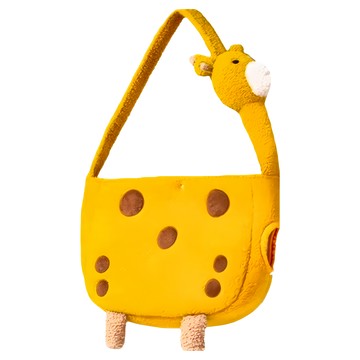 帆布 L 寵物外出便攜包  長頸鹿 黃色  1個